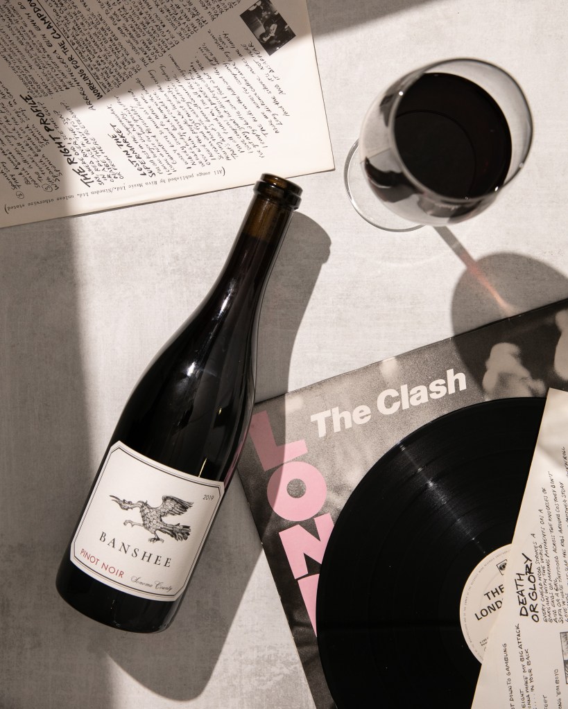 Banshee Pinot & vinyl