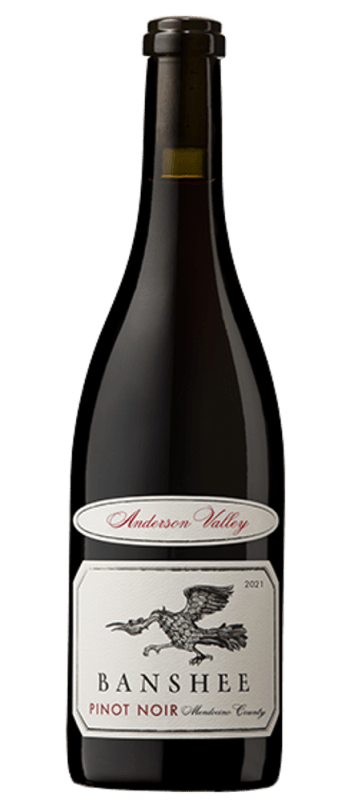 anderson valley pinot noir 2021 mendocino county bottle shot